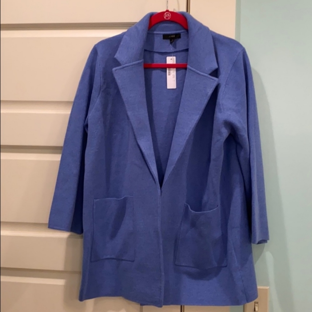 J. Crew Sweater Blazer